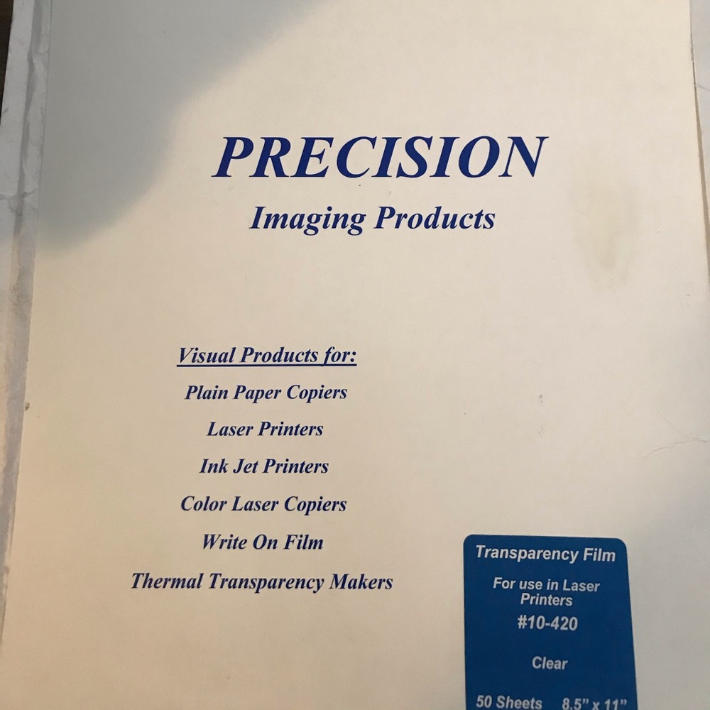 Transparency Film